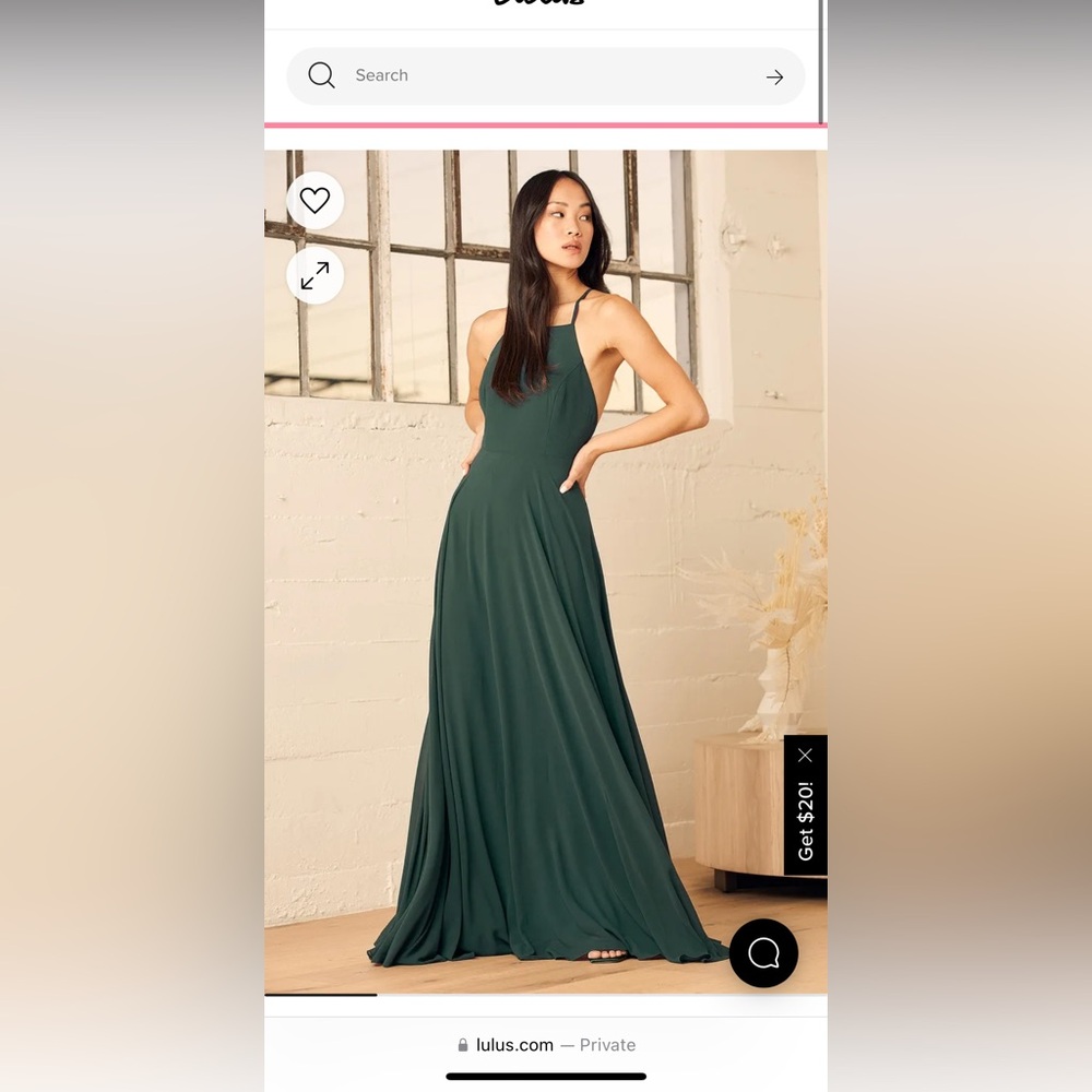 LULU’S “Mythical Kind of Love” navy blue bridesmaid dress